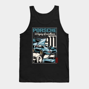 Porsche 911 Vintage Tank Top